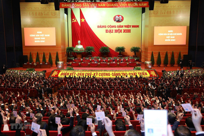 Chùm ảnh: Tổng Bí thư, Chủ tịch nước và các đại biểu dự phiên trù bị Đại hội XIII - 14 Chùm ảnh: Tổng Bí thư, Chủ tịch nước và các đại biểu dự phiên trù bị Đại hội XIII - 14