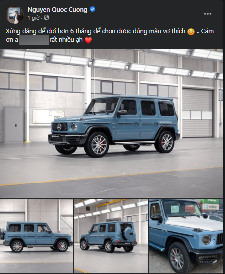 Lộ diện Mercedes-AMG G 63 của Nguyễn Quốc Cường vừa kịp về nước 'chơi' Tết: Màu sơn độc trị giá cả trăm triệu, sau nửa năm mới có hàng Lộ diện Mercedes-AMG G 63 của Nguyễn Quốc Cường vừa kịp về nước 'chơi' Tết: Màu sơn độc trị giá cả trăm triệu, sau nửa năm mới có hàng