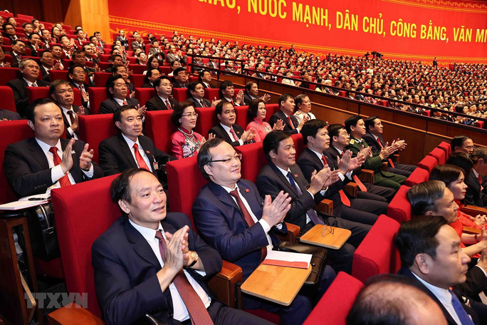 Những hình ảnh phiên khai mạc Đại hội XIII của Đảng - 12 Những hình ảnh phiên khai mạc Đại hội XIII của Đảng - 12