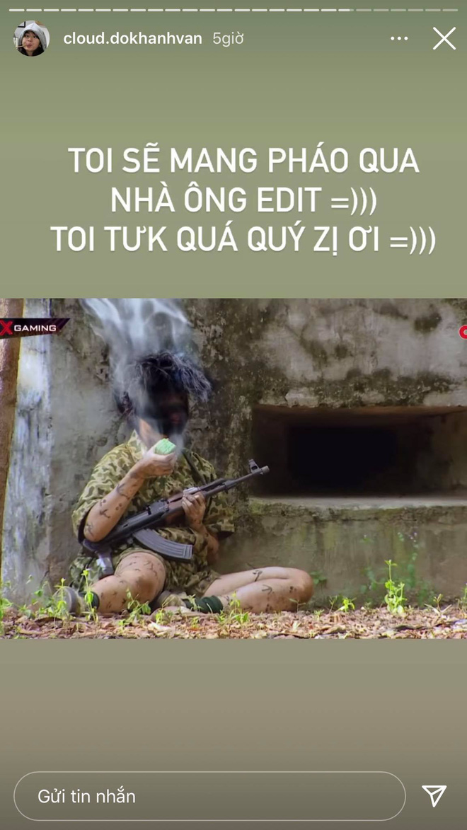 Khánh Vân reaction những chi tiết hot trong Sao Nhập Ngũ nhưng đòi mang pháo sang nhà editor vì lý do này - 1