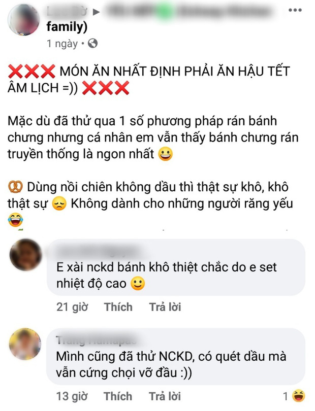 Dùng nồi chiên không dầu chế biến bánh chưng bánh tét, dân mạng bùng lên tranh cãi - 1 Dùng nồi chiên không dầu chế biến bánh chưng bánh tét, dân mạng bùng lên tranh cãi - 1