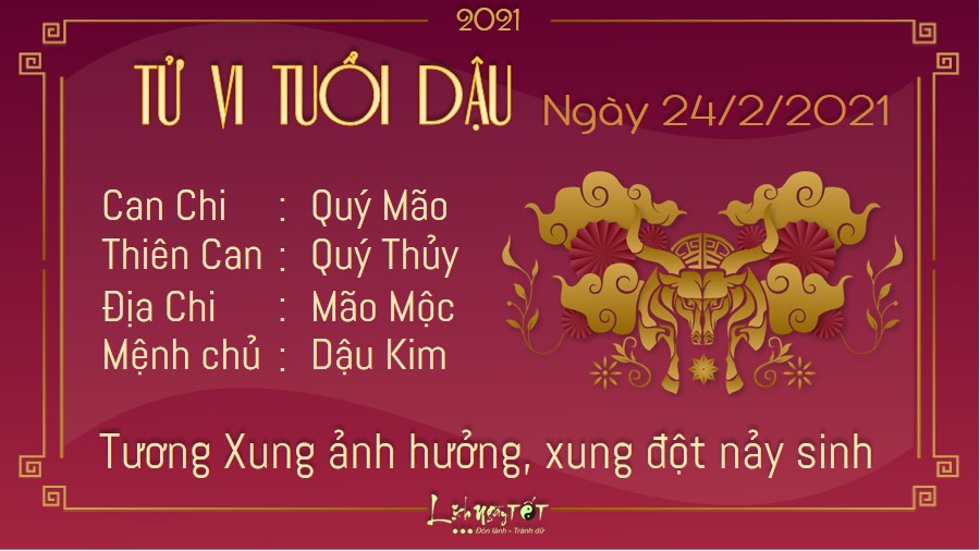 Tử vi thứ 4 ngày 24/02/2021 của 12 con giáp: Mão phát tài, Tý bị thị phi tìm đến - 9 Tử vi thứ 4 ngày 24/02/2021 của 12 con giáp: Mão phát tài, Tý bị thị phi tìm đến - 9