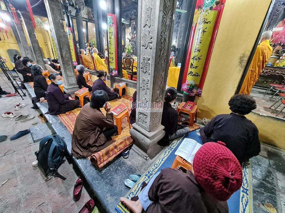 Hình ảnh chưa từng có ở chùa Phúc Khánh trong lễ cầu an trực tuyến đầu tiên - 3 Hình ảnh chưa từng có ở chùa Phúc Khánh trong lễ cầu an trực tuyến đầu tiên - 3