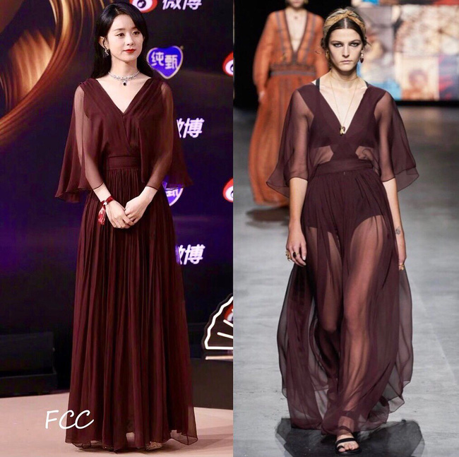 Loạt sao sửa váy tại Đêm hội Weibo, tiếc thay cho Angela Baby bị chê kém sang hơn bản gốc vì không đeo thắt lưng - 4 Loạt sao sửa váy tại Đêm hội Weibo, tiếc thay cho Angela Baby bị chê kém sang hơn bản gốc vì không đeo thắt lưng - 4