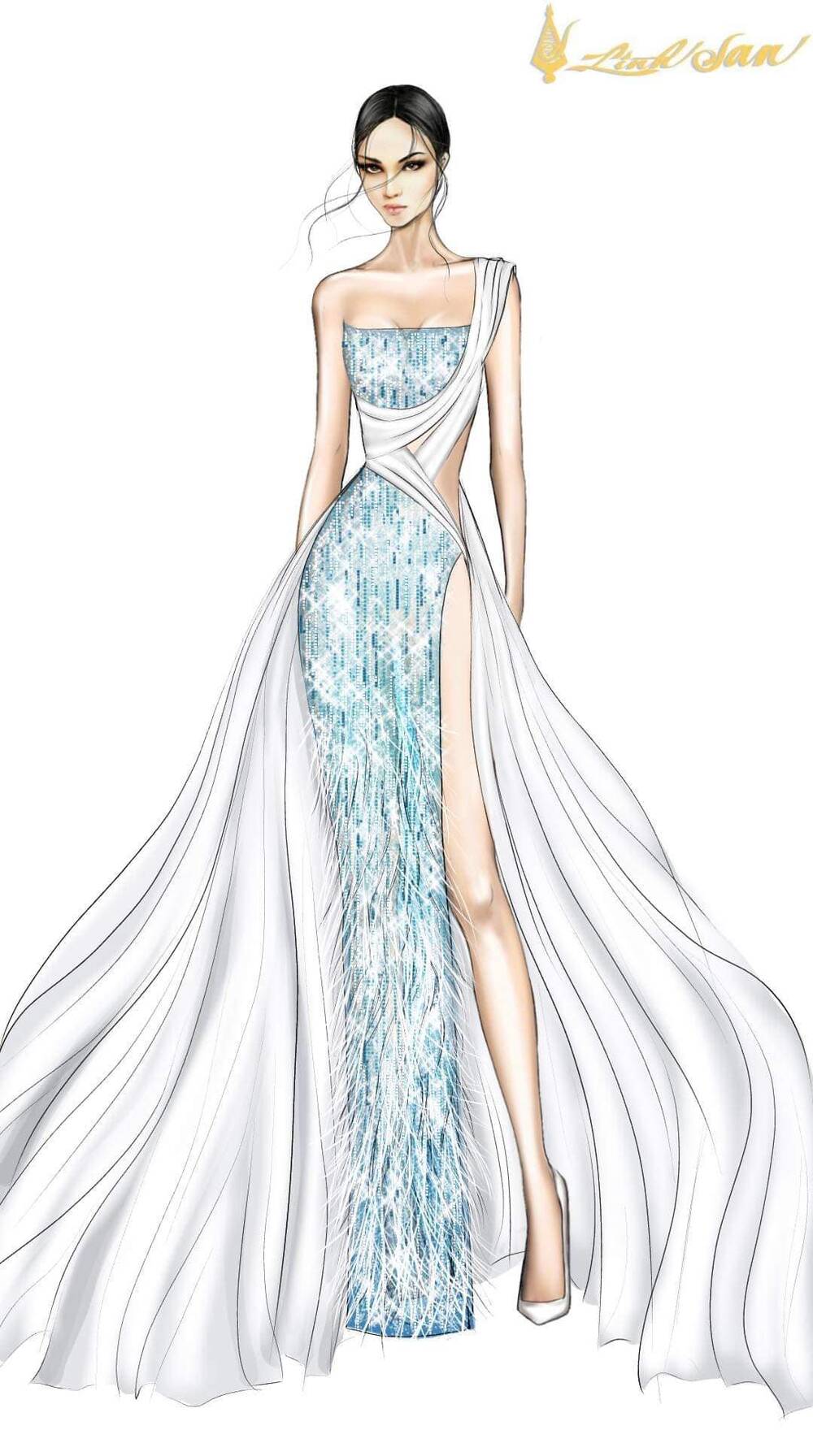 Hé lộ đầm dạ hội cực sexy của Á hậu Ngọc Thảo ở Miss Grand International 2020 - 6 Hé lộ đầm dạ hội cực sexy của Á hậu Ngọc Thảo ở Miss Grand International 2020 - 6
