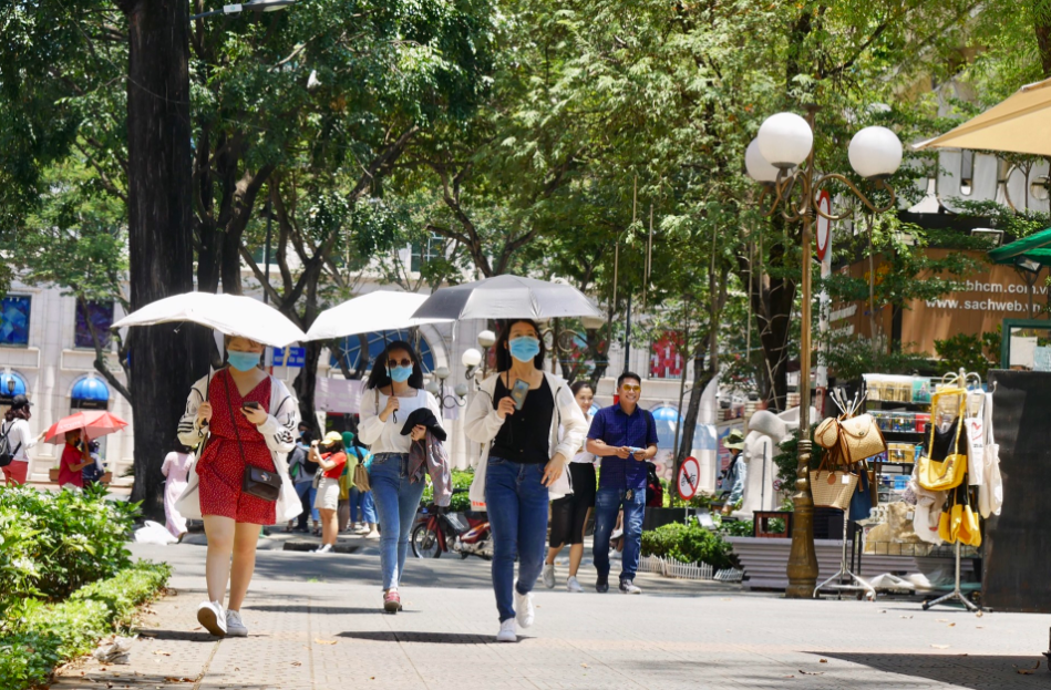 Nam Bộ bước vào chuỗi ngày nắng nóng Nam Bộ bước vào chuỗi ngày nắng nóng