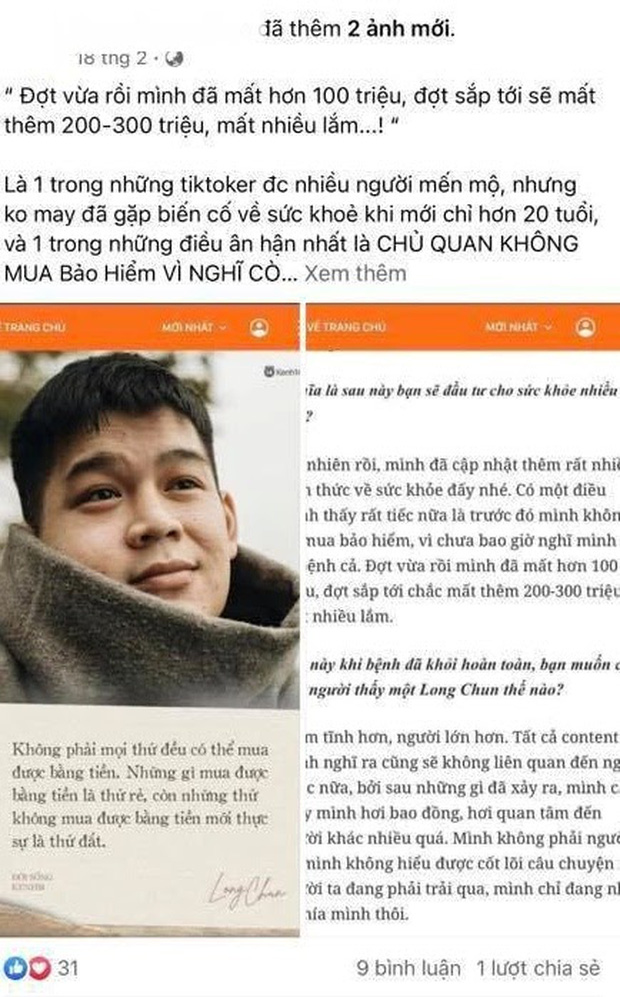 Bị đem đi quảng cáo bảo hiểm, TikToker Long Chun bức xúc lên tiếng - 3 Bị đem đi quảng cáo bảo hiểm, TikToker Long Chun bức xúc lên tiếng - 3