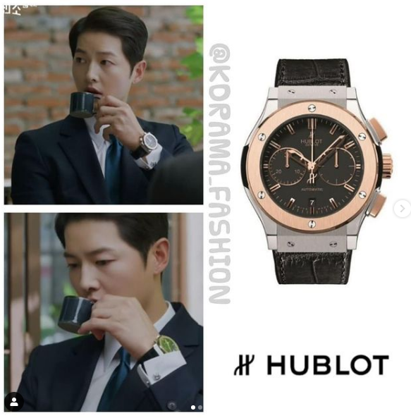 Ngắm bộ sưu tập đồng hồ tiền tỷ của 'tổng tài' Song Joong Ki trong Vincenzo - 4 Ngắm bộ sưu tập đồng hồ tiền tỷ của 'tổng tài' Song Joong Ki trong Vincenzo - 4