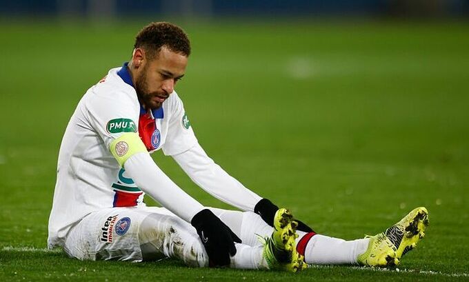 Neymar nguy cơ lỡ trận lượt về gặp Barca Neymar nguy cơ lỡ trận lượt về gặp Barca
