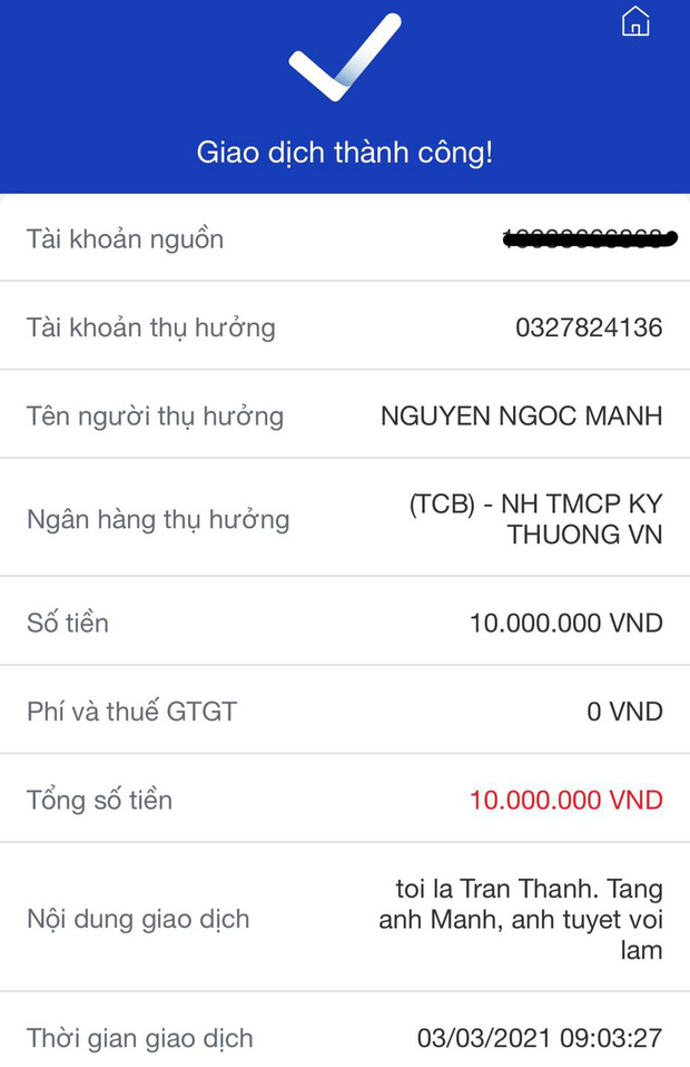 Trấn Thành chuyển nóng 10 triệu đồng để cảm ơn người cứu bé gái 3 tuổi rơi từ tầng 12 chung cư, nêu quan điểm về chuyện bố mẹ bé bị chỉ trích - 1 Trấn Thành chuyển nóng 10 triệu đồng để cảm ơn người cứu bé gái 3 tuổi rơi từ tầng 12 chung cư, nêu quan điểm về chuyện bố mẹ bé bị chỉ trích - 1