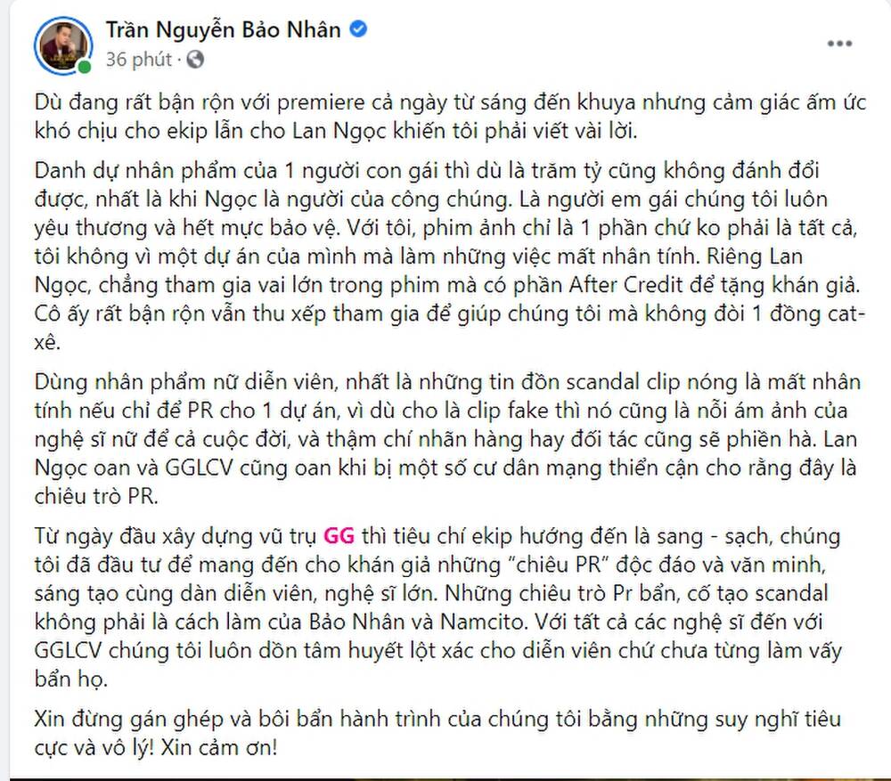 Scandal của Ninh Dương Lan Ngọc là một chiêu PR cho phim 'Gái già lắm chiêu V'? - 1 Scandal của Ninh Dương Lan Ngọc là một chiêu PR cho phim 'Gái già lắm chiêu V'? - 1