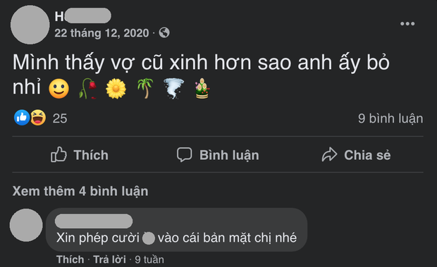 Xuất hiện Facebook giả mạo người chồng đòi tiền ăn của vợ trước khi ly hôn, liên tục viết status thách thức câu like - 3 Xuất hiện Facebook giả mạo người chồng đòi tiền ăn của vợ trước khi ly hôn, liên tục viết status thách thức câu like - 3