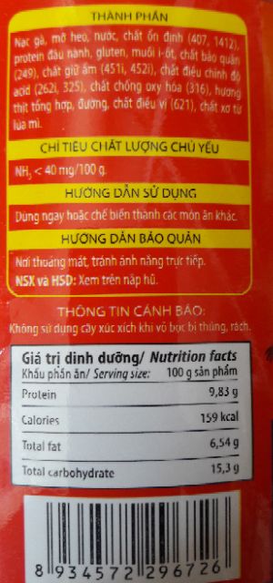 Sự thật các loại xúc xích thường chứa những gì? - 3 Sự thật các loại xúc xích thường chứa những gì? - 3