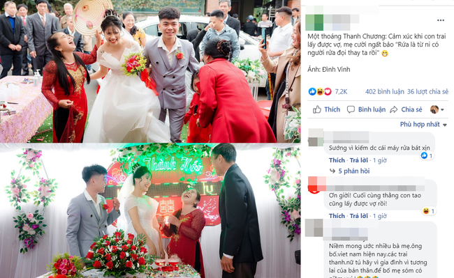 Khoảnh khắc ngẫu nhiên chiếm spotlight của mẹ chồng trong đám cưới hot trên page triệu like, chú rể tiết lộ câu chuyện thú vị đằng sau Khoảnh khắc ngẫu nhiên chiếm spotlight của mẹ chồng trong đám cưới hot trên page triệu like, chú rể tiết lộ câu chuyện thú vị đằng sau