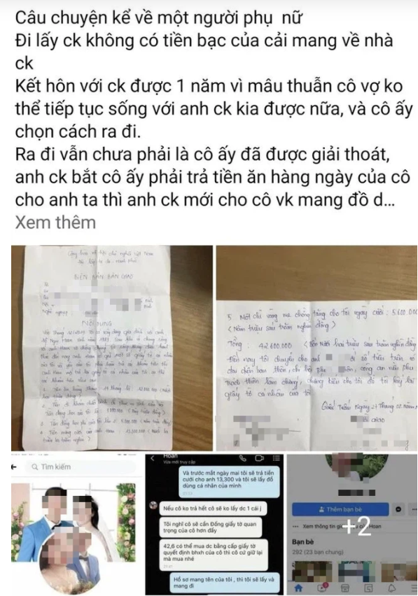 Cô vợ trong vụ bị chồng đòi tiền ăn và tiền khám sản đăng status mới và quyết định được dân tình khen 'thông minh' sau 'cuộc chiến mạng' Cô vợ trong vụ bị chồng đòi tiền ăn và tiền khám sản đăng status mới và quyết định được dân tình khen 'thông minh' sau 'cuộc chiến mạng'