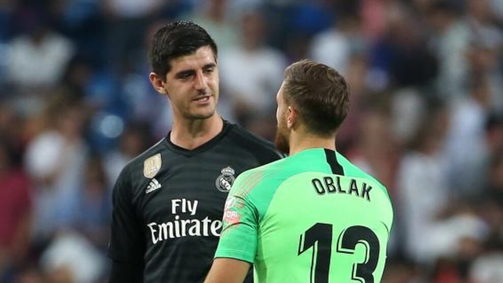 Courtois - Oblak: Màn so tài đỉnh cao ở derby Madrid Courtois - Oblak: Màn so tài đỉnh cao ở derby Madrid