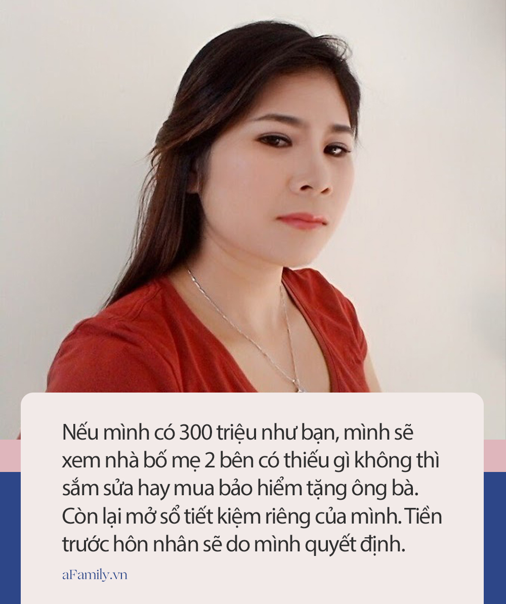 Tiết kiệm riêng trước hôn nhân được gần 300 triệu, dâu mới tiêu thế nào để không bị mất lòng? - 1 Tiết kiệm riêng trước hôn nhân được gần 300 triệu, dâu mới tiêu thế nào để không bị mất lòng? - 1