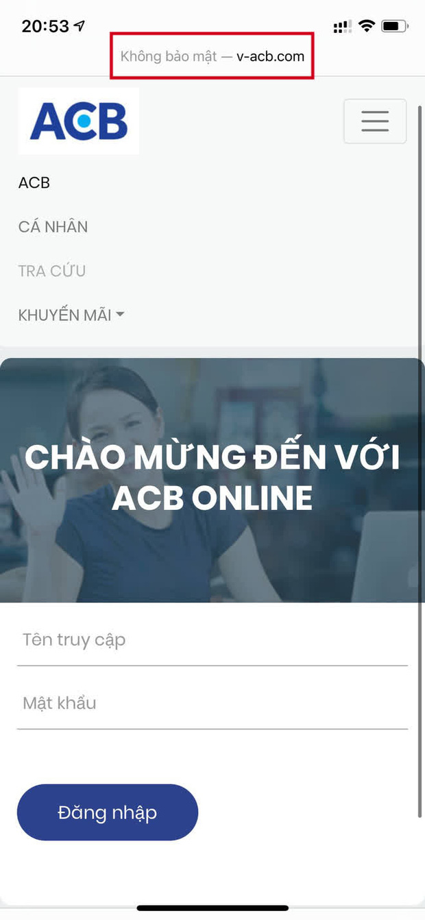 Cảnh báo: Hàng loạt đầu số giả danh các ngân hàng lớn như Vietcombank, ACB, Sacombank... liên tục gửi tin nhắn lừa đảo - 4 Cảnh báo: Hàng loạt đầu số giả danh các ngân hàng lớn như Vietcombank, ACB, Sacombank... liên tục gửi tin nhắn lừa đảo - 4
