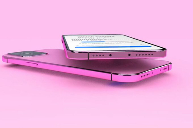 Rò rỉ hình ảnh concept iPhone 13 màu hồng với cổng sạc bị cắt bỏ Rò rỉ hình ảnh concept iPhone 13 màu hồng với cổng sạc bị cắt bỏ