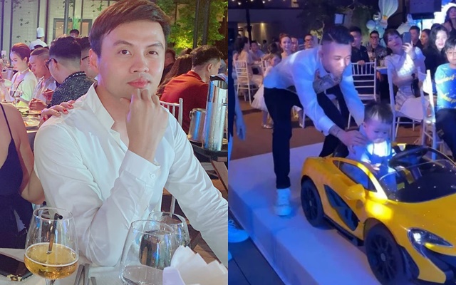 Cùng tuổi nhưng Shark Khoa vẫn lẻ bóng đi dự thôi nôi cháu ngoại bạn thân - 2 Cùng tuổi nhưng Shark Khoa vẫn lẻ bóng đi dự thôi nôi cháu ngoại bạn thân - 2