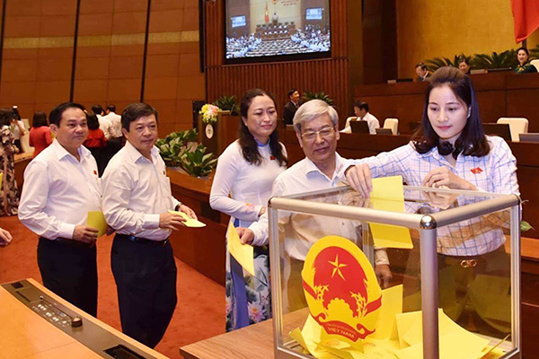Quốc hội miễn nhiệm Thủ tướng, Chủ tịch nước trong ngày 2/4 Quốc hội miễn nhiệm Thủ tướng, Chủ tịch nước trong ngày 2/4