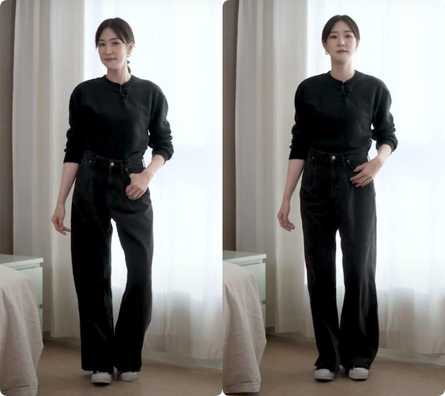 Cao 1m74 vẫn bị dìm 'tơi tả' bởi 4 kiểu quần jeans quen mặt, blogger người Hàn tiết lộ 1 dáng quần nịnh body mà cô ưng nhất - 13 Cao 1m74 vẫn bị dìm 'tơi tả' bởi 4 kiểu quần jeans quen mặt, blogger người Hàn tiết lộ 1 dáng quần nịnh body mà cô ưng nhất - 13