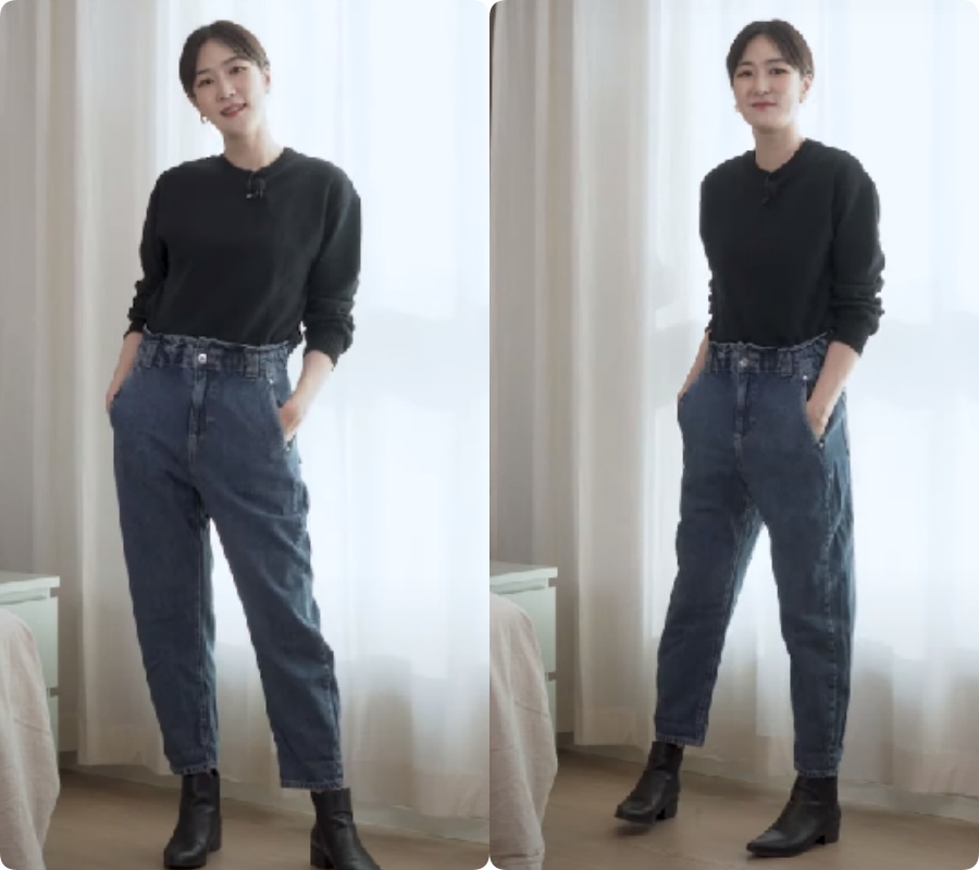 Cao 1m74 vẫn bị dìm 'tơi tả' bởi 4 kiểu quần jeans quen mặt, blogger người Hàn tiết lộ 1 dáng quần nịnh body mà cô ưng nhất - 7 Cao 1m74 vẫn bị dìm 'tơi tả' bởi 4 kiểu quần jeans quen mặt, blogger người Hàn tiết lộ 1 dáng quần nịnh body mà cô ưng nhất - 7