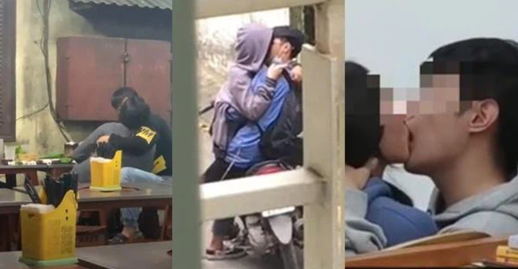Sốc với cảnh cặp đôi hôn hít, sờ soạng nhau ở quán ăn dù đang có nhiều người ngồi bàn bên cạnh vẫn thoải mái 'đến ngại' - 1 Sốc với cảnh cặp đôi hôn hít, sờ soạng nhau ở quán ăn dù đang có nhiều người ngồi bàn bên cạnh vẫn thoải mái 'đến ngại' - 1