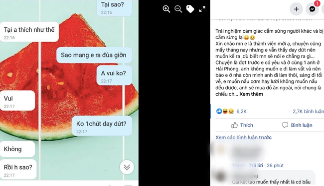 Đang có người yêu nhưng 'ngoan ngoãn' cùng trai lạ vào nhà nghỉ rồi bị lộ tẩy, cô gái gặp 'quả báo' bẽ bàng chỉ sau vài tháng Đang có người yêu nhưng 'ngoan ngoãn' cùng trai lạ vào nhà nghỉ rồi bị lộ tẩy, cô gái gặp 'quả báo' bẽ bàng chỉ sau vài tháng