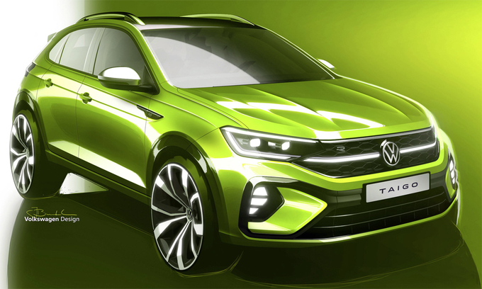Volkswagen Taigo - crossover mới sắp xuất hiện Volkswagen Taigo - crossover mới sắp xuất hiện
