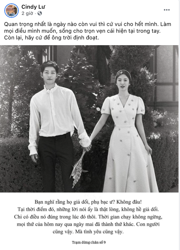 Vợ cũ Hoài Lâm bỗng đăng ảnh cặp đôi Song Song và ẩn ý về chuyện bội bạc: 'Hãy để ông trời định đoạt'? Vợ cũ Hoài Lâm bỗng đăng ảnh cặp đôi Song Song và ẩn ý về chuyện bội bạc: 'Hãy để ông trời định đoạt'?