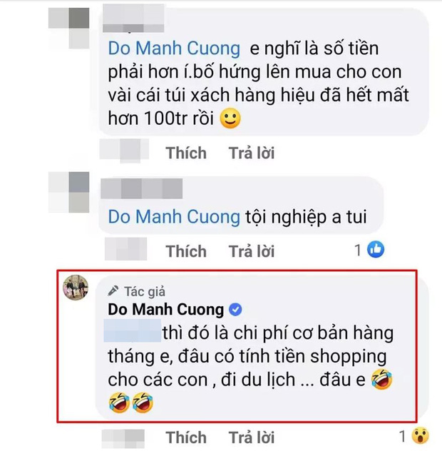 NTK Đỗ Mạnh Cường hé lộ chi phí nuôi 8 con mỗi tháng, số tiền 'khủng' khiến dân tình choáng váng - 1 NTK Đỗ Mạnh Cường hé lộ chi phí nuôi 8 con mỗi tháng, số tiền 'khủng' khiến dân tình choáng váng - 1