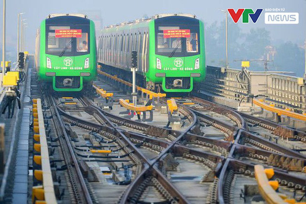 Dự kiến vận hành thương mại đường sắt Cát Linh - Hà Đông vào 30/4 Dự kiến vận hành thương mại đường sắt Cát Linh - Hà Đông vào 30/4