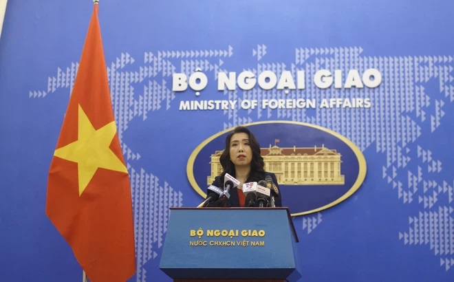 Việt Nam trả lời thông tin tàu hộ vệ tên lửa Quang Trung diễn tập ở Trường Sa Việt Nam trả lời thông tin tàu hộ vệ tên lửa Quang Trung diễn tập ở Trường Sa