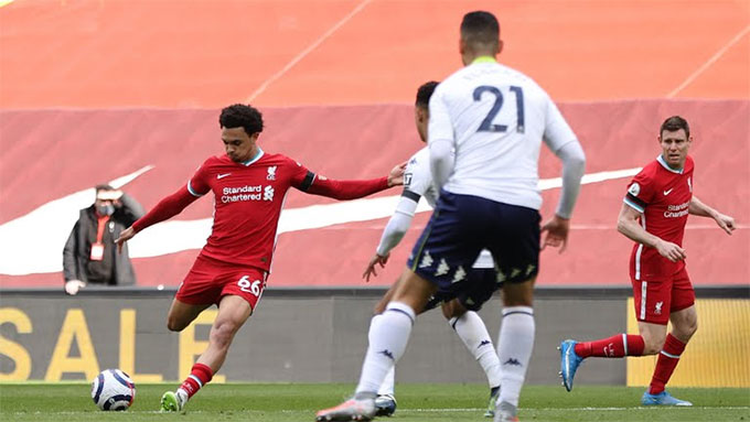 Ngược dòng phút cuối trước Aston Villa, Liverpool cắt mạch thua sân nhà - 1 Ngược dòng phút cuối trước Aston Villa, Liverpool cắt mạch thua sân nhà - 1