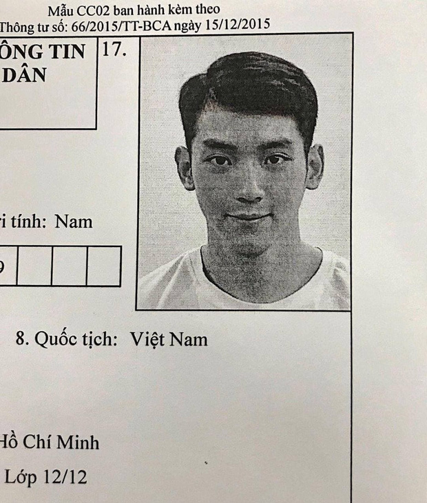 Hot boy gây xôn xao với ảnh căn cước công dân lung linh, hóa ra là người quen của Người Ấy Là Ai! Hot boy gây xôn xao với ảnh căn cước công dân lung linh, hóa ra là người quen của Người Ấy Là Ai!