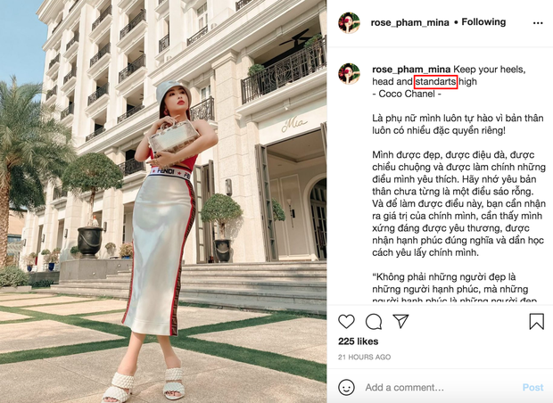 Dâu hào môn, vợ yêu tỷ phú nhưng Mina Phạm vẫn mắc lỗi sơ đẳng như bao người - 1 Dâu hào môn, vợ yêu tỷ phú nhưng Mina Phạm vẫn mắc lỗi sơ đẳng như bao người - 1