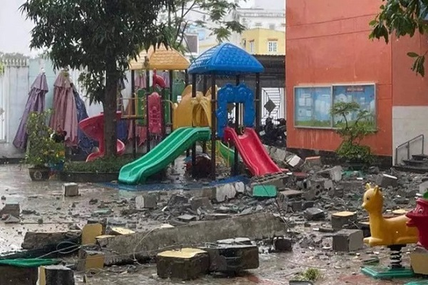 Nguyên nhân vụ sập tường tại trường mầm non ở Sài Gòn Nguyên nhân vụ sập tường tại trường mầm non ở Sài Gòn