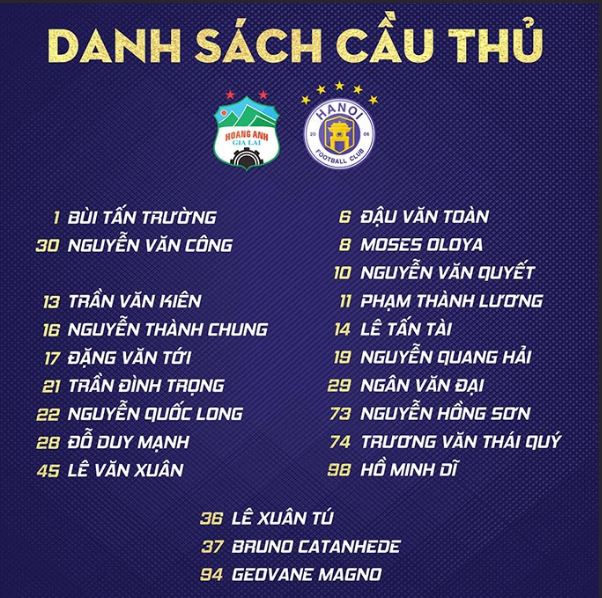 Bruno Cunha trở lại, Hà Nội FC có hàng công mạnh nhất trước màn đại chiến HAGL - 1 Bruno Cunha trở lại, Hà Nội FC có hàng công mạnh nhất trước màn đại chiến HAGL - 1