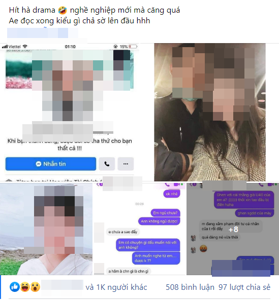 Bị người yêu phát hiện phản bội, cô gái đưa ra loạt lý do oái oăm cùng tuyên ngôn gây choáng về sugar daddy Bị người yêu phát hiện phản bội, cô gái đưa ra loạt lý do oái oăm cùng tuyên ngôn gây choáng về sugar daddy