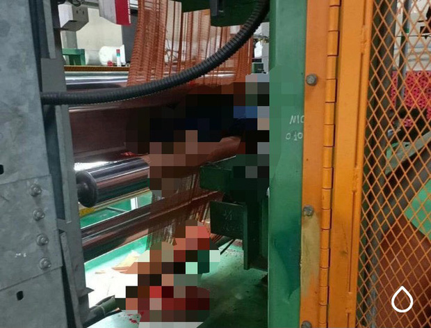 Nam công nhân bị cuốn vào máy làm sợi lốp ôtô tử vong thương tâm Nam công nhân bị cuốn vào máy làm sợi lốp ôtô tử vong thương tâm
