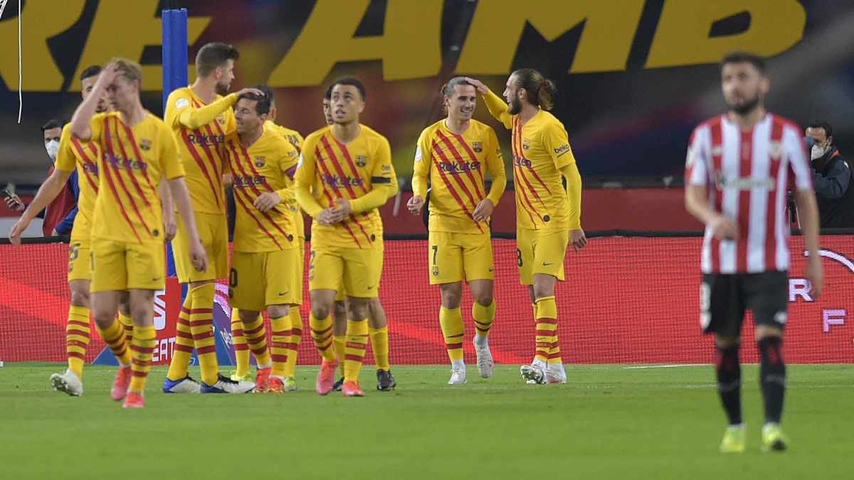 Messi thăng hoa với cú đúp, Barca đoạt Cúp Nhà vua 2020/2021 Messi thăng hoa với cú đúp, Barca đoạt Cúp Nhà vua 2020/2021