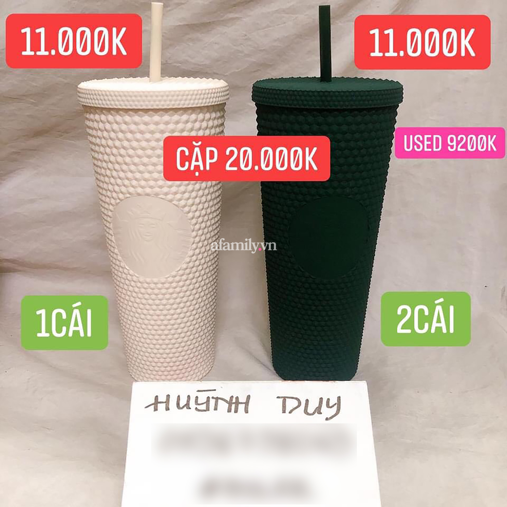 Ngã ngửa vì hiện tượng 'đầu cơ' ly Starbucks, giá tăng chóng mặt một cách khó hiểu khi mua 1 triệu - bán lại tận 20 TRIỆU cho 2 CHIẾC LY BẰNG NHỰA cũng 'cháy hàng'! - 12 Ngã ngửa vì hiện tượng 'đầu cơ' ly Starbucks, giá tăng chóng mặt một cách khó hiểu khi mua 1 triệu - bán lại tận 20 TRIỆU cho 2 CHIẾC LY BẰNG NHỰA cũng 'cháy hàng'! - 12