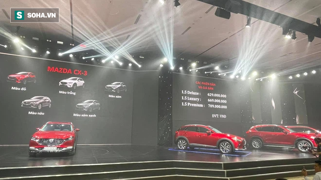 Giá Mazda CX-3 và CX-30 chính thức công bố, hơn 1.300 đơn đặt sớm Giá Mazda CX-3 và CX-30 chính thức công bố, hơn 1.300 đơn đặt sớm
