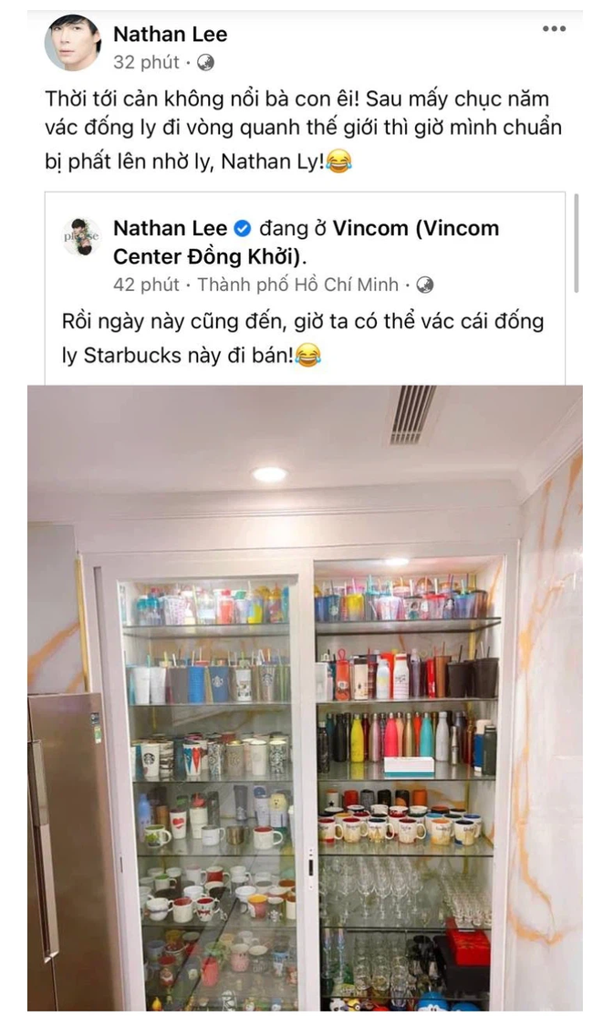 Cơn sốt xếp hàng mua ly Starbucks ở Sài Gòn chưa dứt, 'nghệ sĩ đại gia' nổi tiếng khoe chiếc ly trị giá 100 triệu khiến nhiều người kinh ngạc! Cơn sốt xếp hàng mua ly Starbucks ở Sài Gòn chưa dứt, 'nghệ sĩ đại gia' nổi tiếng khoe chiếc ly trị giá 100 triệu khiến nhiều người kinh ngạc!