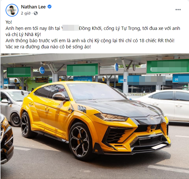 Nathan Lee thách thức đưa Rolls Royce 30 tỷ ra đua, Ngọc Trinh đáp trả luôn bằng hành động này Nathan Lee thách thức đưa Rolls Royce 30 tỷ ra đua, Ngọc Trinh đáp trả luôn bằng hành động này