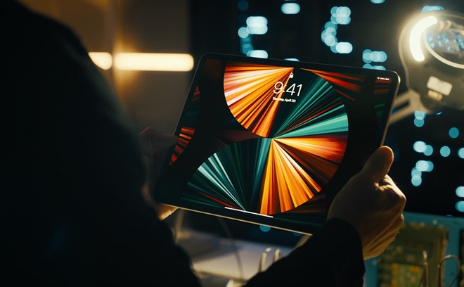 Apple tự tin 'khoe' iPad Pro M1 mới siêu mạnh Apple tự tin 'khoe' iPad Pro M1 mới siêu mạnh