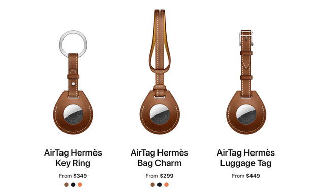 Apple cùng Hermes làm phụ kiện cho AirTag, giá gần 10 triệu đồng cho một chiếc... móc khoá - 2 Apple cùng Hermes làm phụ kiện cho AirTag, giá gần 10 triệu đồng cho một chiếc... móc khoá - 2