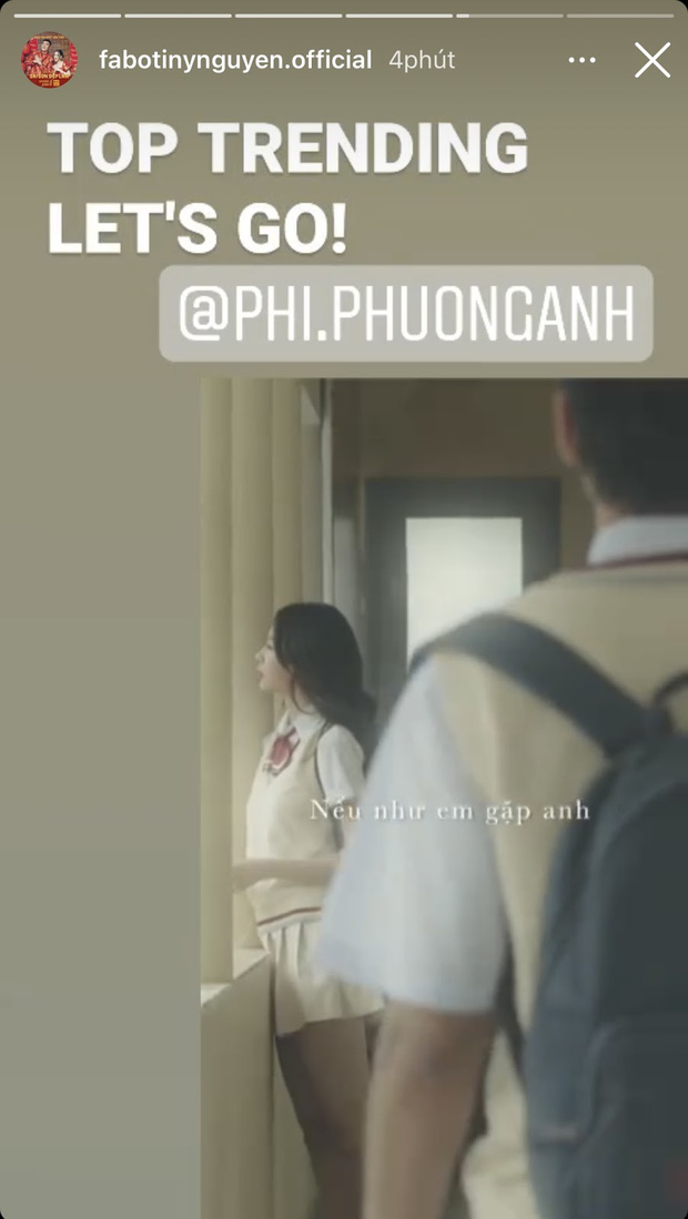 Phí Phương Anh tung MV mới, bồ thiếu gia Sài Thành lập tức có động thái chứng minh 'fan trung thành' - 4 Phí Phương Anh tung MV mới, bồ thiếu gia Sài Thành lập tức có động thái chứng minh 'fan trung thành' - 4