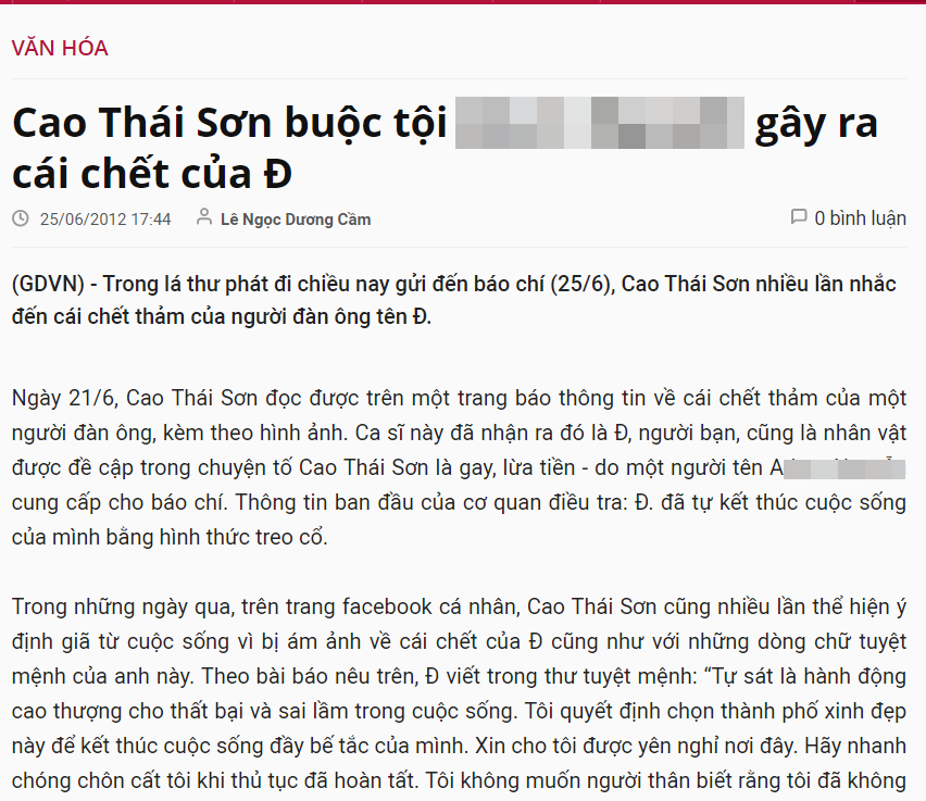 Sự việc 'hại chết con nhà người ta' liên quan tới Cao Thái Sơn mà Nathan Lee nhắc đến là gì? - 4 Sự việc 'hại chết con nhà người ta' liên quan tới Cao Thái Sơn mà Nathan Lee nhắc đến là gì? - 4